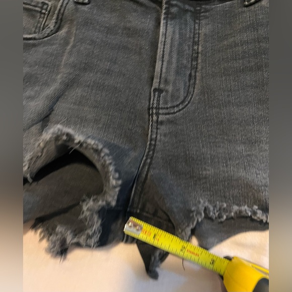 Zara denim jean booty shorts size 6 - Picture 5 of 6